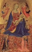 Fra Angelico Madonna and Child with Angles Germany oil painting artist